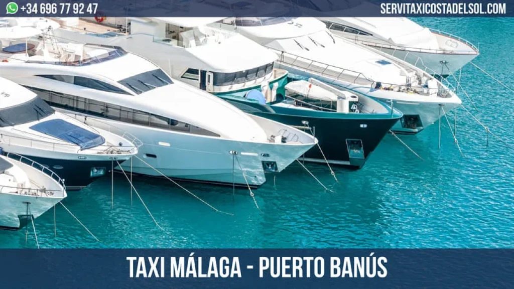 taxi Málaga - Puerto Banús