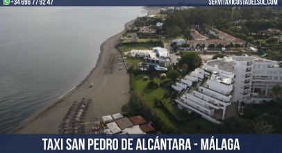 Taxi San Pedro de Alcántara – Málaga: los mejores precios 2026
